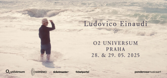 Ludovico Einaudi adds a second concert in Prague. The Italian composer and pianist will also perform at the O2 universum on 28 May